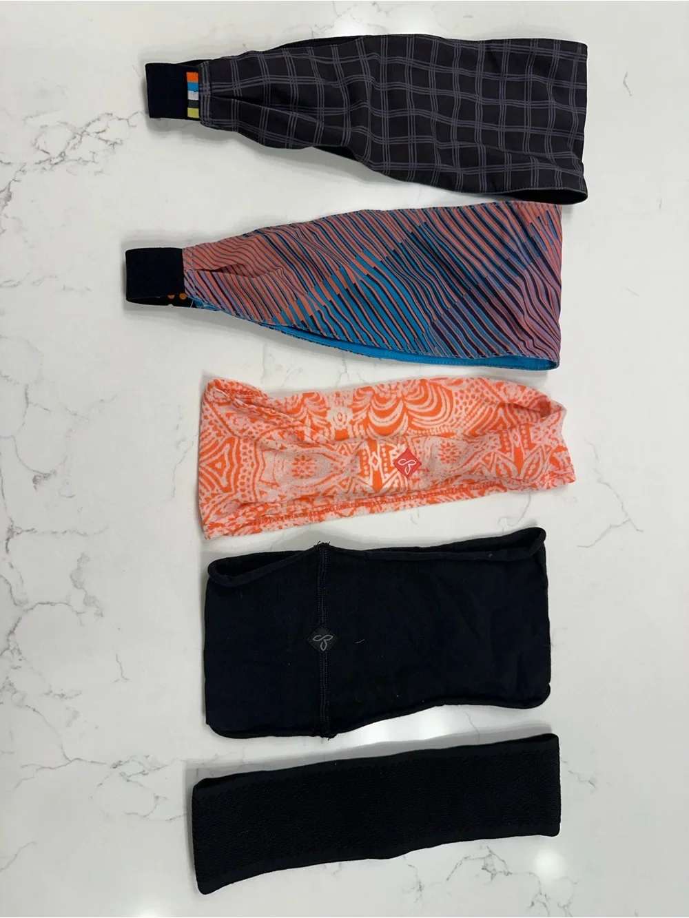 Lot of Women’s headbands- Prana, Injinji, Smartwool